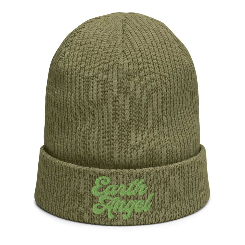 Image of EARTH ANGEL ORGANIC RIBBED BEANIE