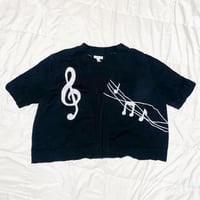 Image 1 of music cardigan