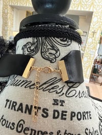 Image 2 of Midnight Lace Rosette Choker