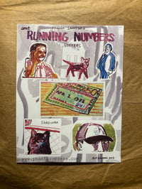 Image 1 of Running Numbers stickers