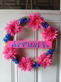 Grateful & Blessed Wreath