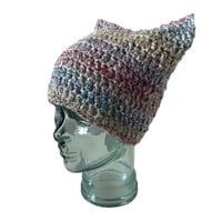 Image 1 of Iridescent Cat Ear Beanie