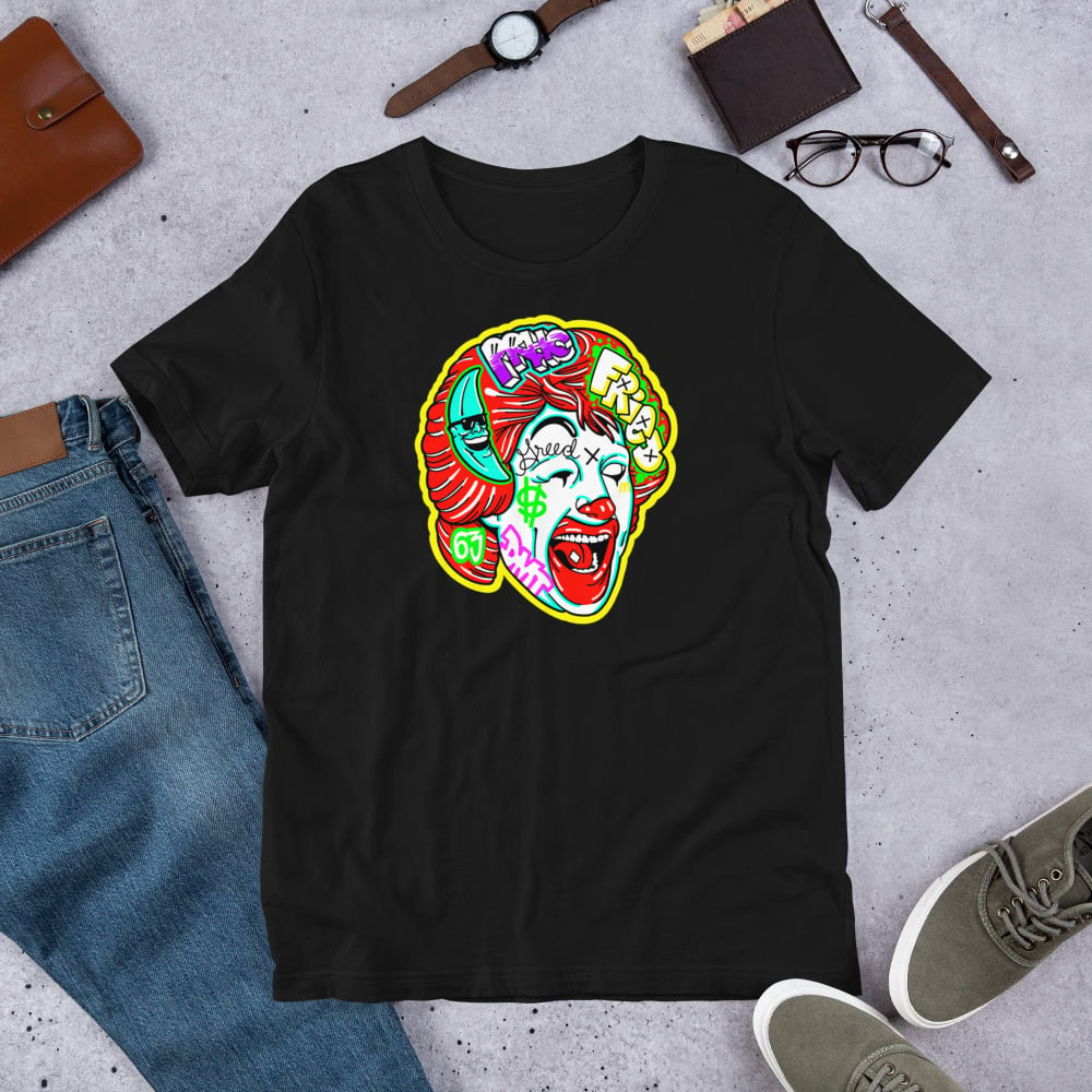 Fried Clown Unisex t-shirt