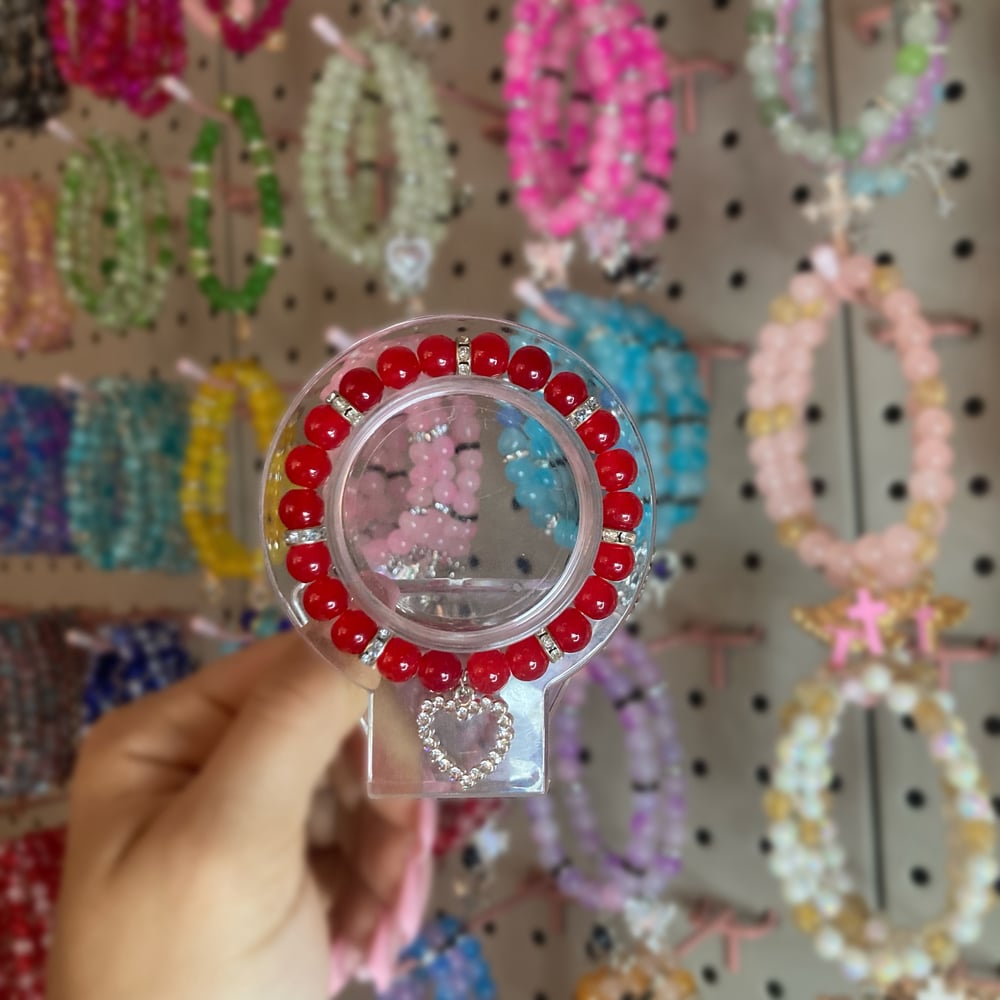 Image of Diamond Heart Red