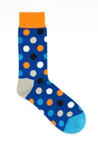 Image 3 of Confetti Toes | Black or Blue