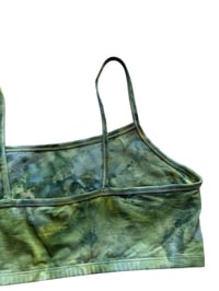 Image 7 of L/XL (40) Bralette in Verdant Watercolor Ice Dye
