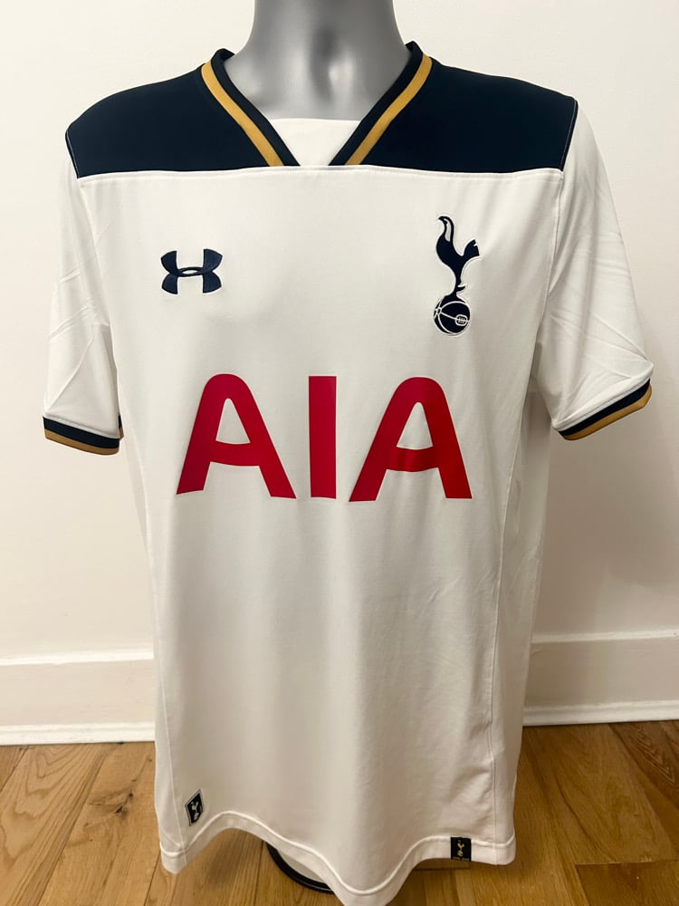 Image of Tottenham Hotspur “DEMBÉLÉ 19” 2016/17 Home Shirt + PL patches (L)