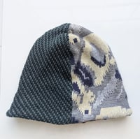 Image 4 of Upcycled Reversible Beanie Cotton Blend 16