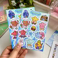Image 1 of Cowbob | Matte Sticker Sheet