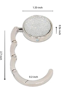 Image 5 of Crystal Glam Handbag Hook
