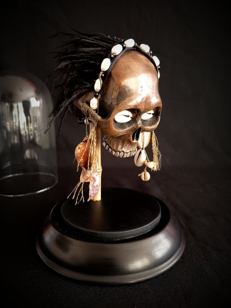 Image of ASMAT SKULL ANCESTOR