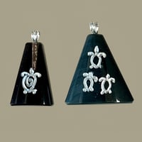 Image 3 of Volcanic Glass aka Obsidian Necklaces - 5 Choices (#26)