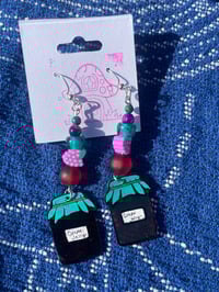 Image 2 of Grape Jelly Earrings 