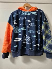 Image 1 of Kylie Jane Hoodie- winter fish 