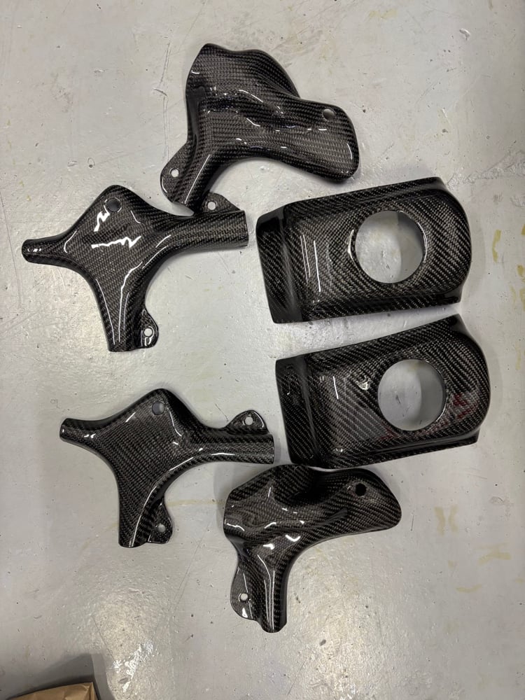 Image of CARBON FIBER 3 PIECE BANSHEE SET