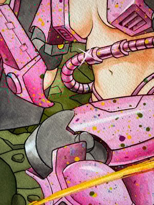 Image of Pink Robot