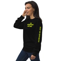 Image 5 of Keep "Em Caffeinated Unisex organic sweatshirt