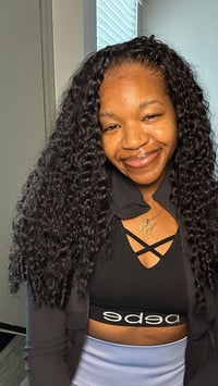 Image 3 of Bare beauty curl half wig READY TO SHIP 