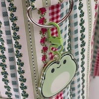 Image 4 of Green Striped Crossbody Bag