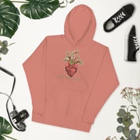 Image 2 of Bleeding Heart Unisex Hoodie- Lux Version