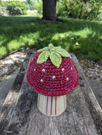 Image 3 of strawberry hats (x-small)