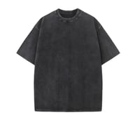 Image 1 of Oversized washed t-shirt (plain)