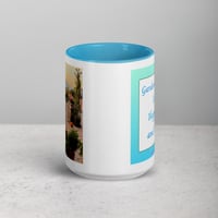 Image 5 of Peaceful Patio Garden Mug - Lt. Blue