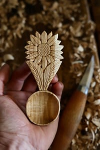 Image 1 of Sunflower  Coffee Scoop 