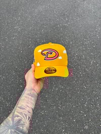 Image 5 of PARTLY PINK LEMONADE ARIZONA DIAMONDBACKS CUSTOM FITTED CAP