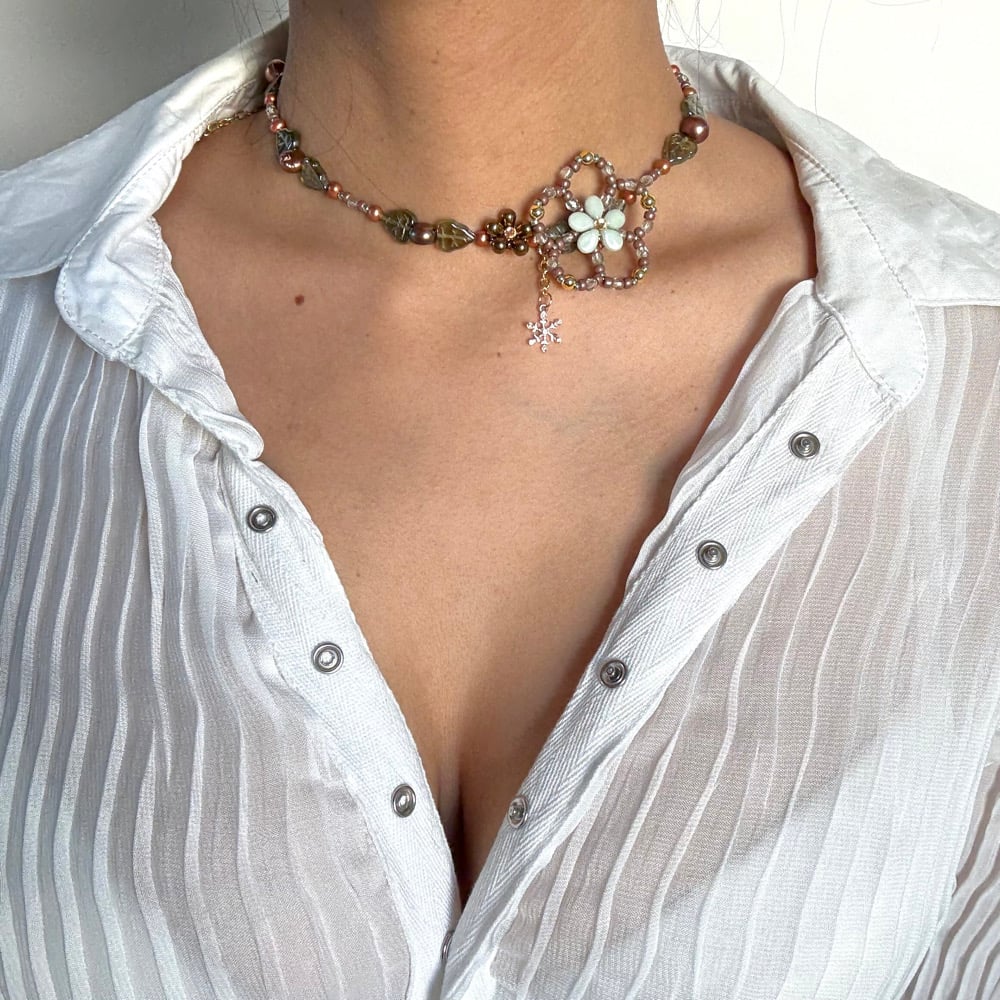 Image of Winter Blossom Necklace