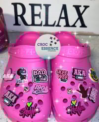 Pink Ivy Luxe #1 (Alpha Kappa Alpha) 💗💚 - Women’s Size 7