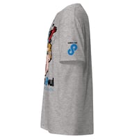 Image 9 of Unisex classic tee open head arms 