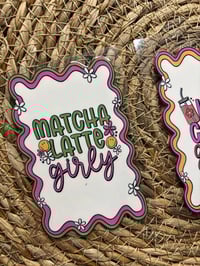 Image 3 of #012 Coffee Girly Decal