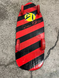 Image 1 of DP RED BLK STRIPE MINI DECK 