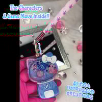 Image 2 of Cotton Candy Gashapon Hello Kitty Clip