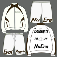 Brown & White Nylon Set