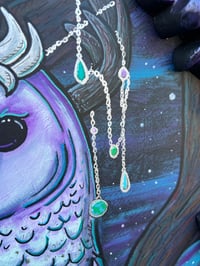 Image 3 of “Celestial owl”  29”x39” framed original art