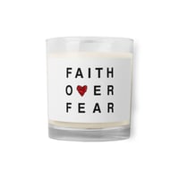 Image 2 of GLASS JAR SOY WAX CANDLE 