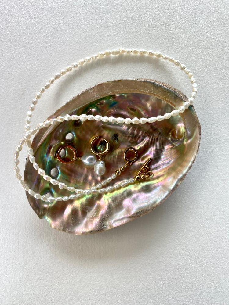 Image of Rice pearl necklace 