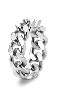 Image 2 of Chunky Chain Link Ring