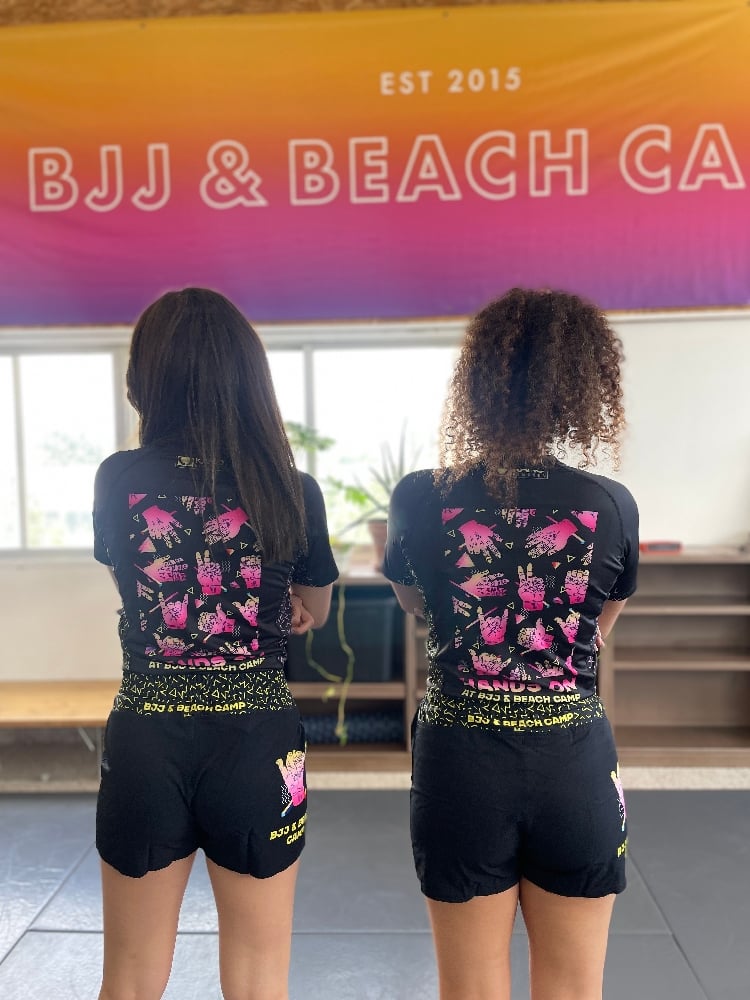 Image of Bundle BJJ&Beach Camp 2024 limited edition rashguard and fight short