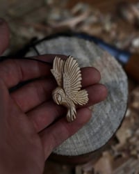 Image 3 of Barn Owl Pendant 