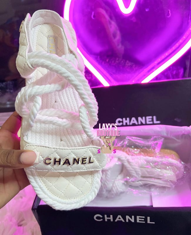 Chanel Rope Sandals | Layys Closet