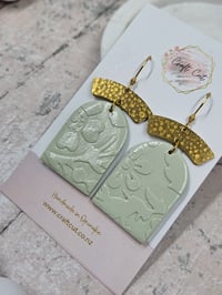 Image 2 of Golden Arch Earrings