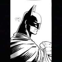 B&W 6x9 Single Character Commission