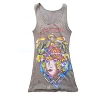 Ed Hardy Nude Graphic Tank Top