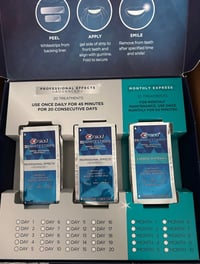 Image 2 of Crest 3D White Professional Effects + Monthly Express Whitestrips Kit 40+20 (Full Box 30 Pouches)