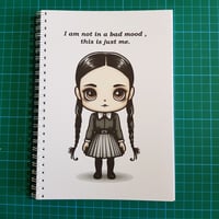 Image 1 of Wednesday Spiral A5 Notebook 