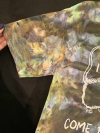 Image 2 of SMALL Mom I'm Scared Come Pick Me Up Tie Dye Shirt  3