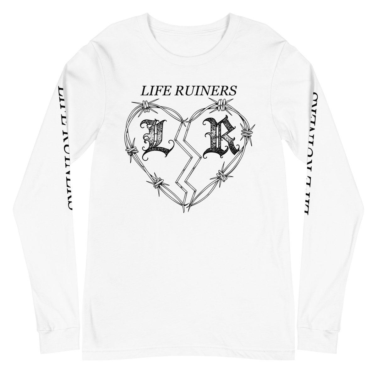 Image of Barbed Wire | Unisex Long Sleeve Tee